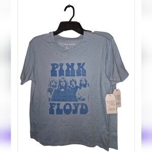 Time and Tru Light Blue Pink Floyd T-Shirt